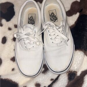 White Canvas Sneakers